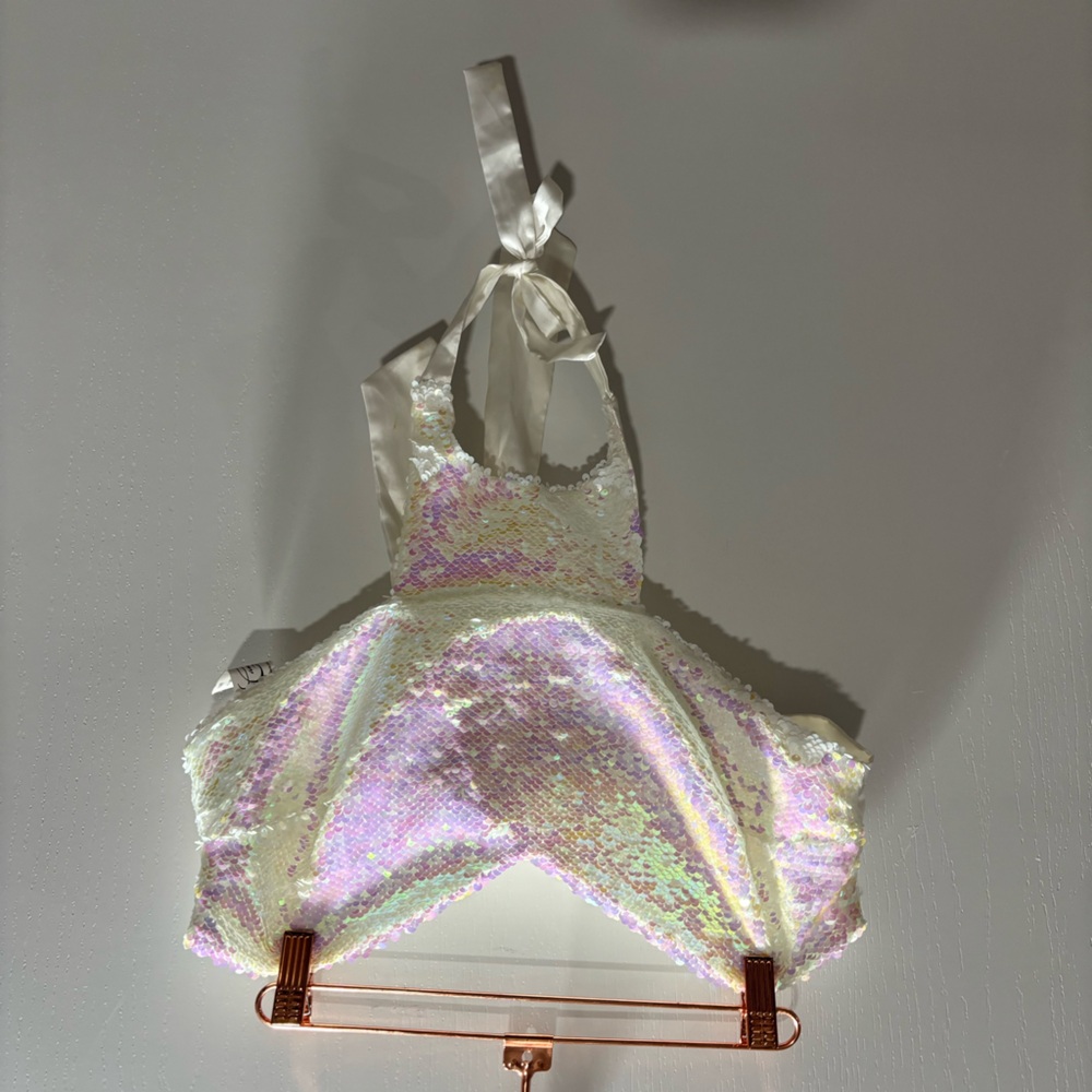 Sequin corset
